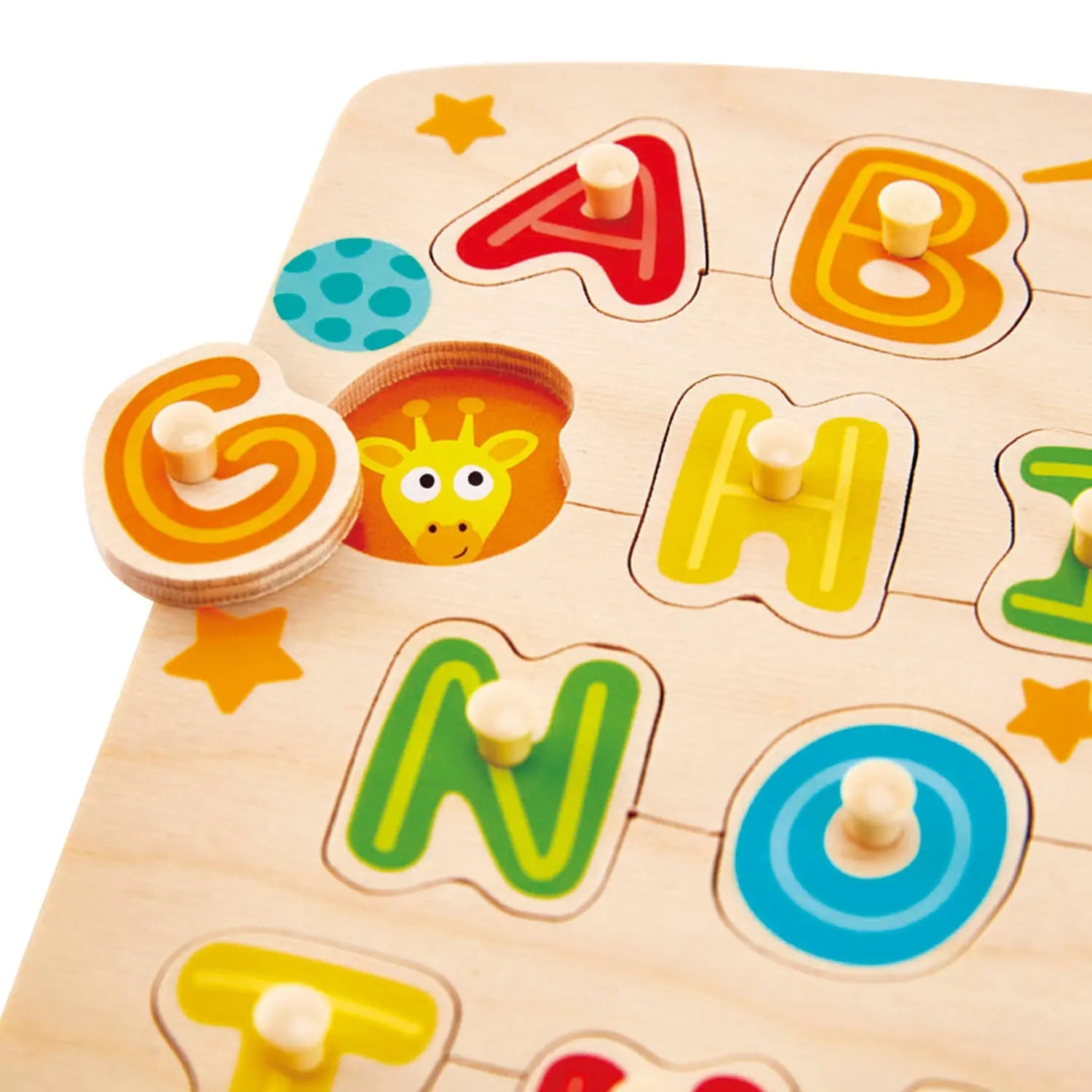 Alphabet Peg Puzzle Hape