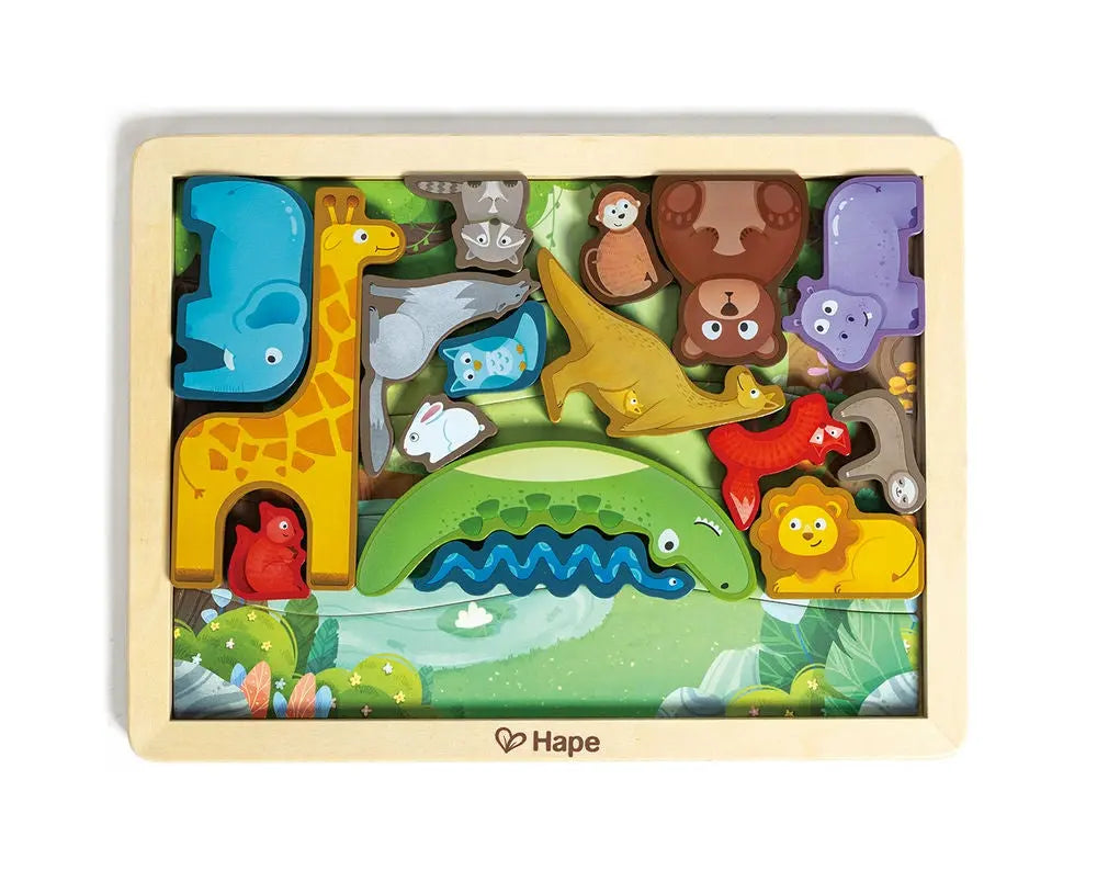 Animal Kingdom Puzzle Hape-Toy-Market