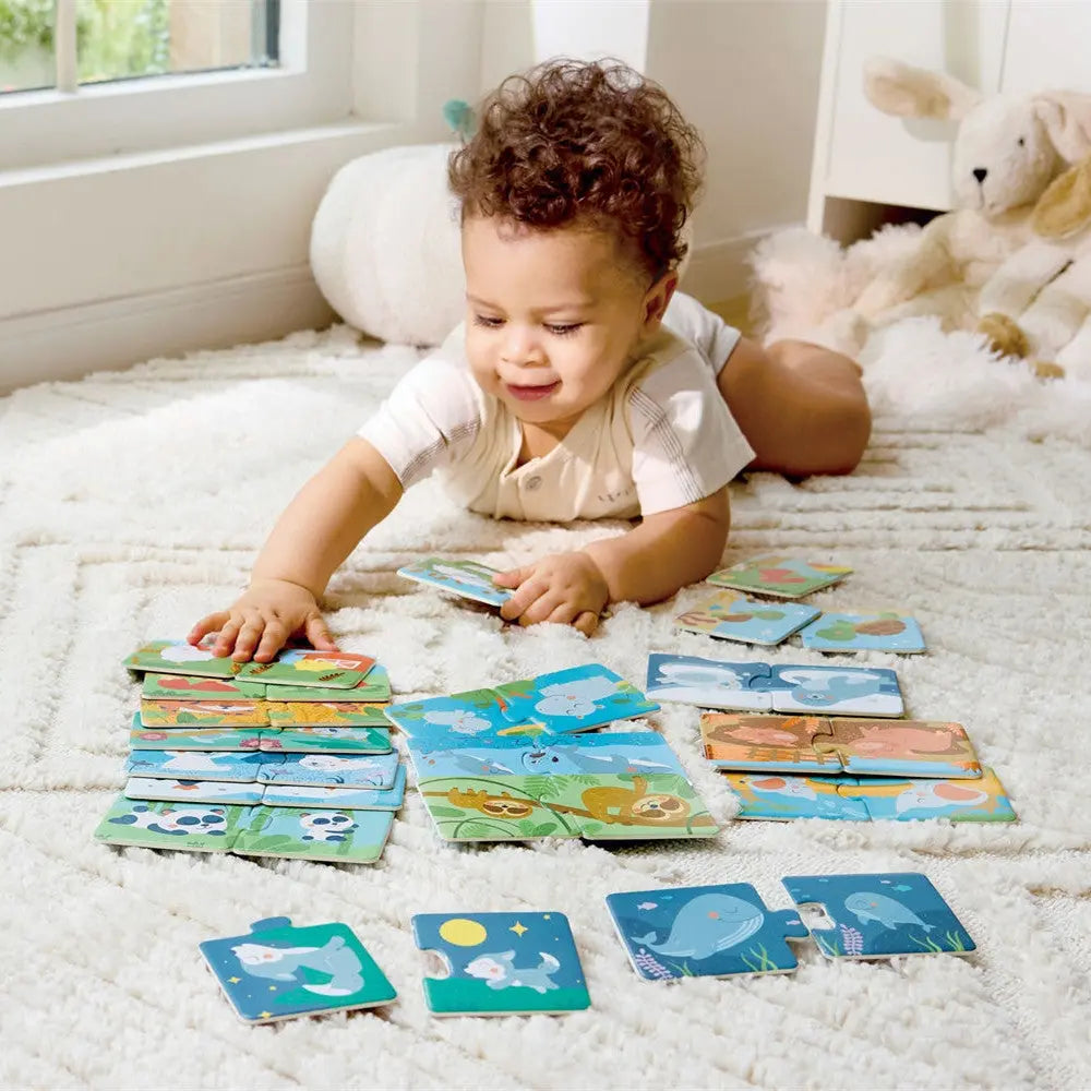 Animal Pairs Puzzles Hape-Toy-Market