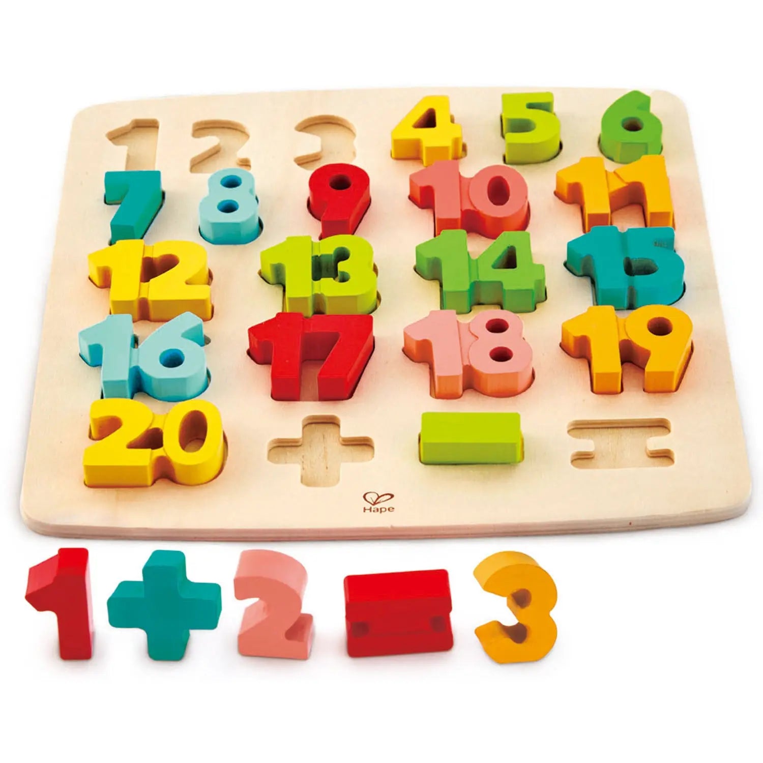 Chunky Number Math Puzzle Hape