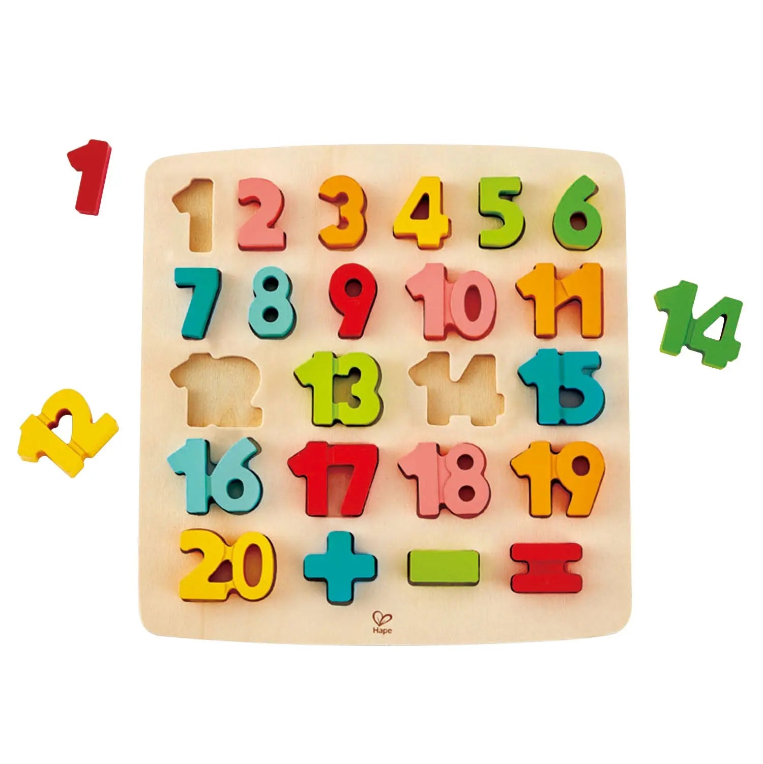 Chunky Number Math Puzzle Hape