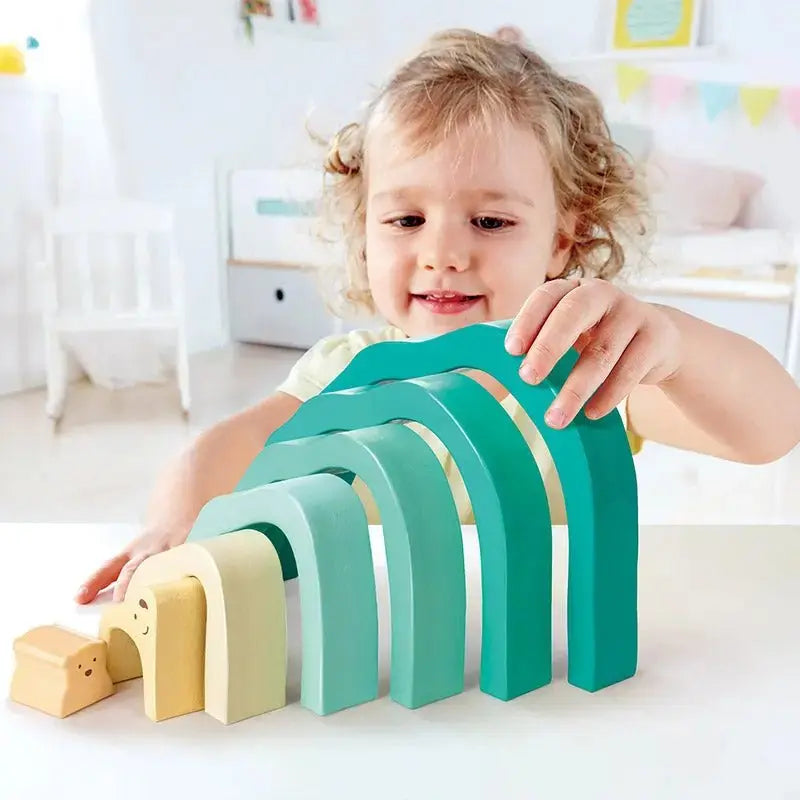 Hape Arctic Polar Bear Stacking Blocks