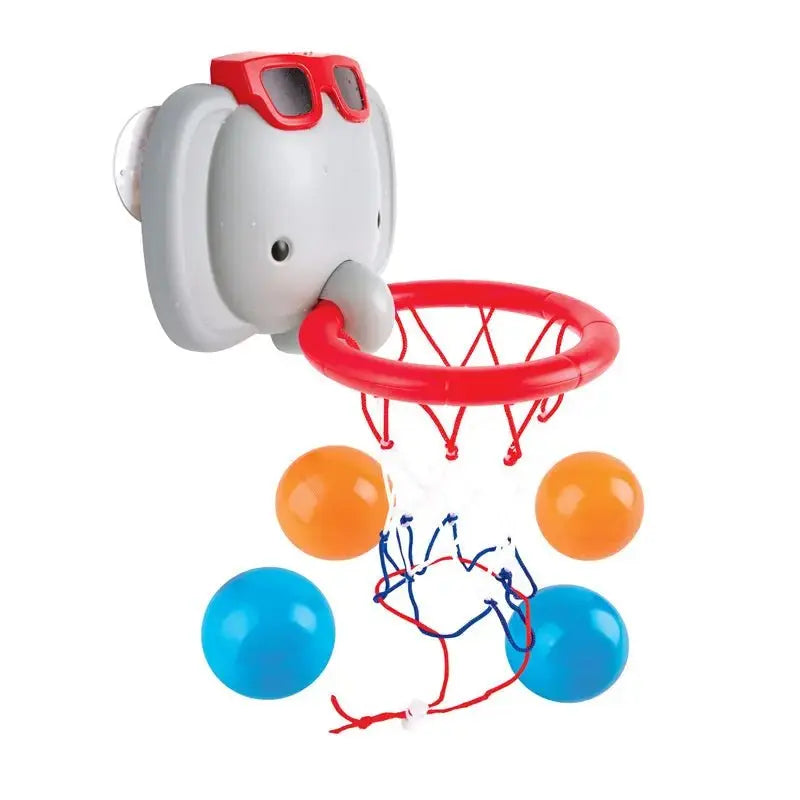 Hape Bath Basketball Elephant Pal Bathtub Shooting Game