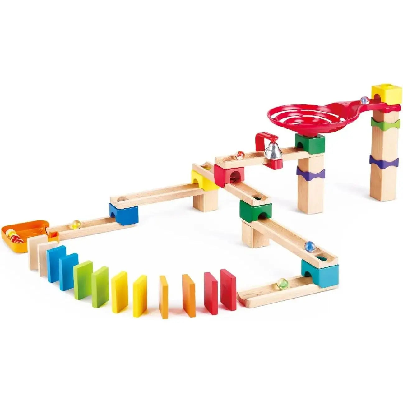 Hape Crazy Rollers Stack Track Wooden DIY Marble Run