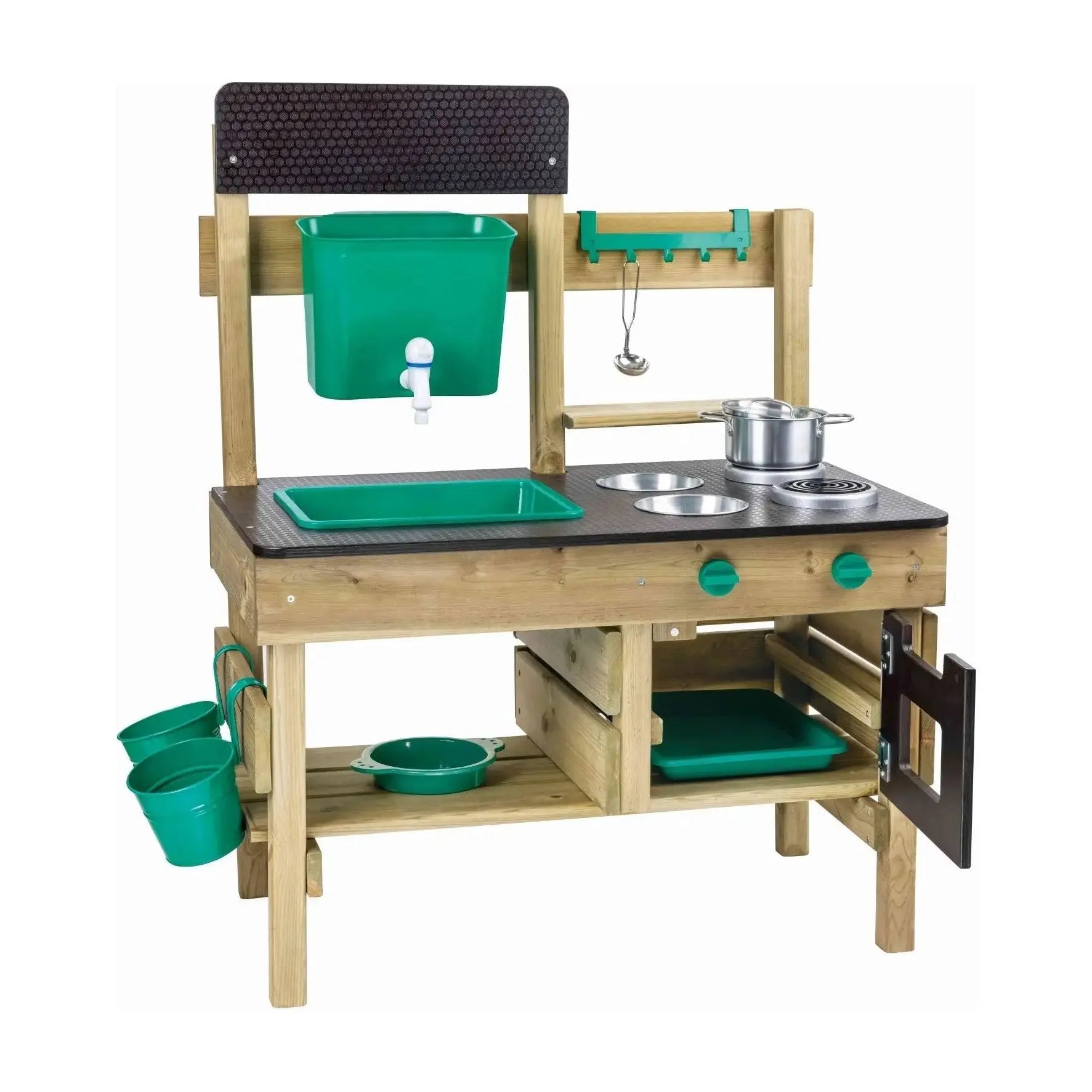 Hape Outdoor Kitchen Mud Kitchen Wooden Toy Playset With