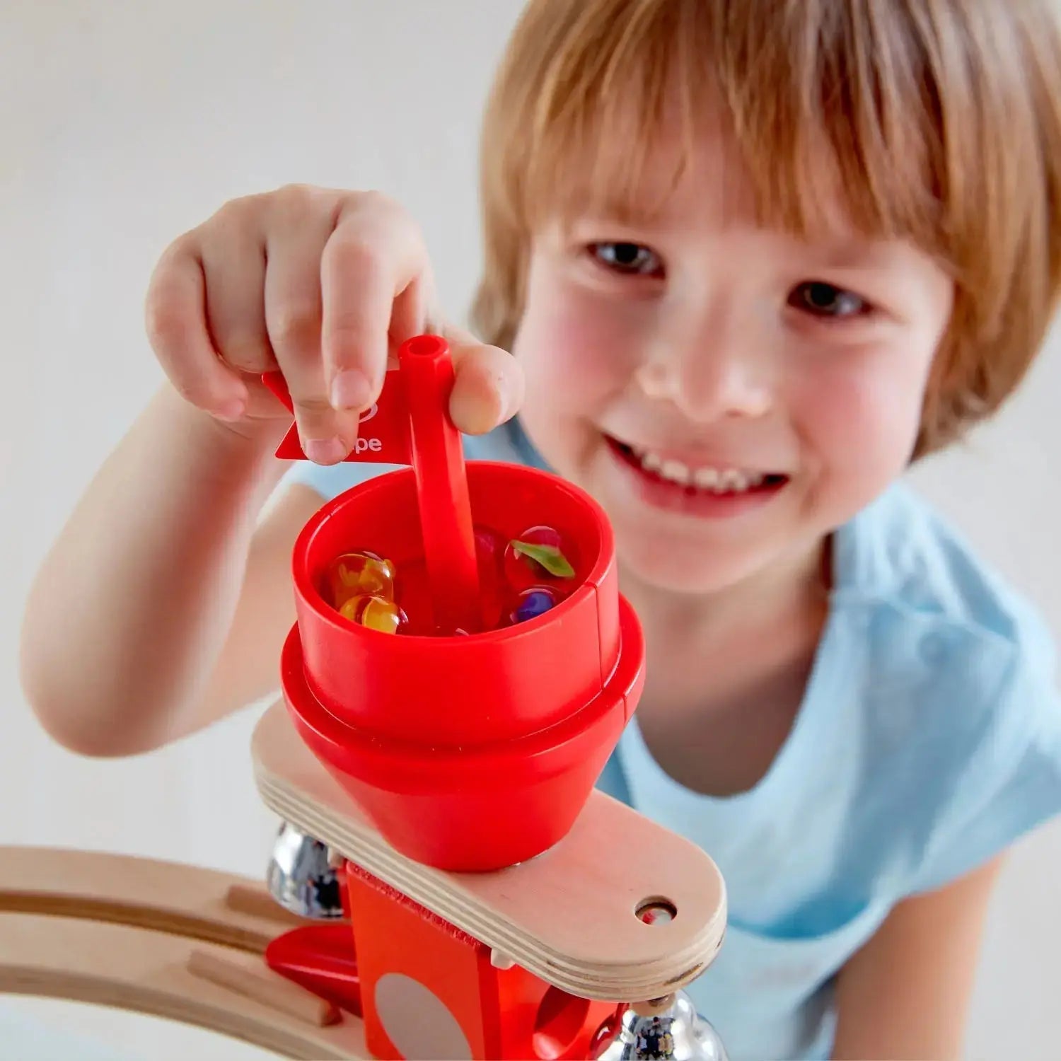 Hape Quadrilla Castle Escape Wooden Marble Run Blocks