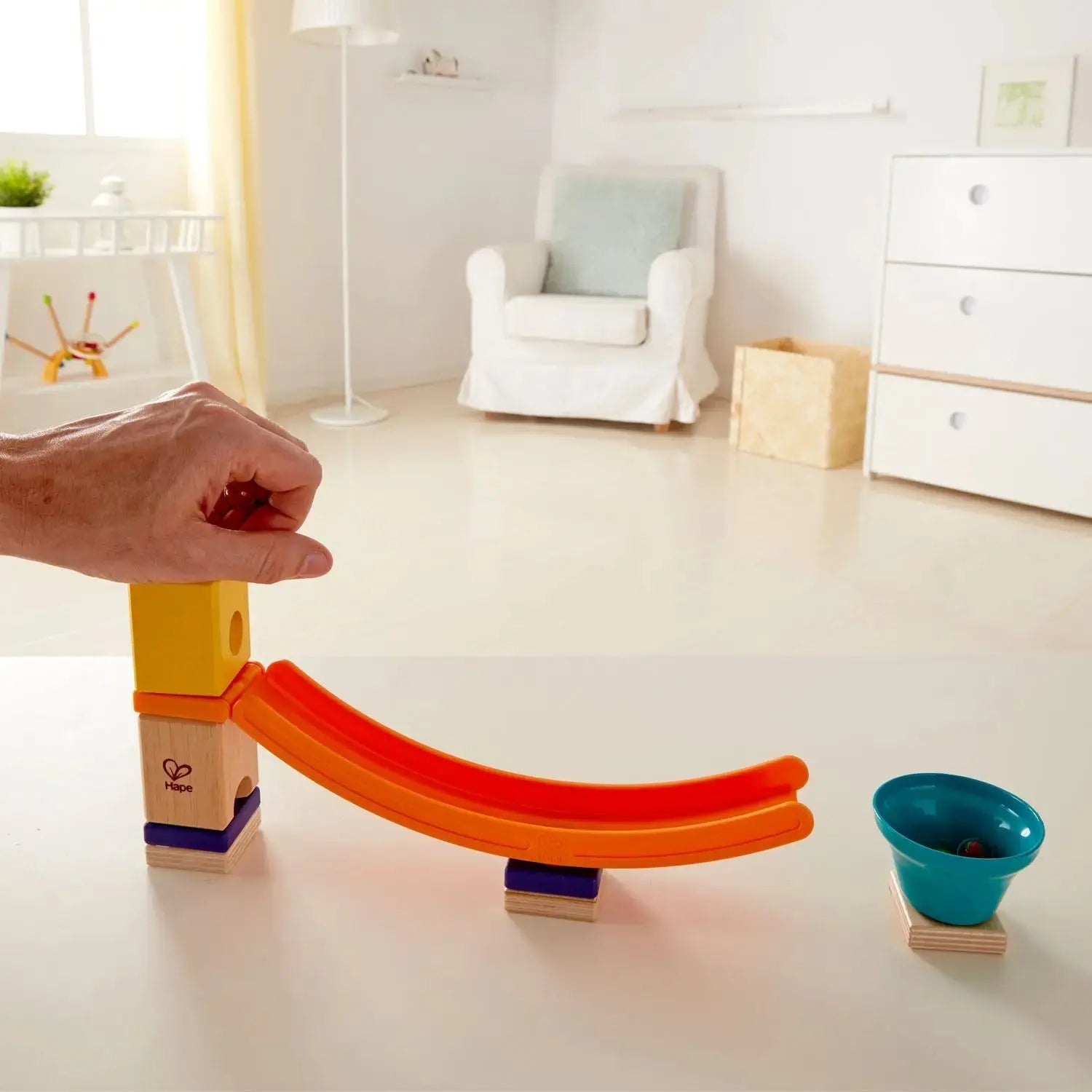 Hape Quadrilla Mega Skatepark Marble Run Attachment