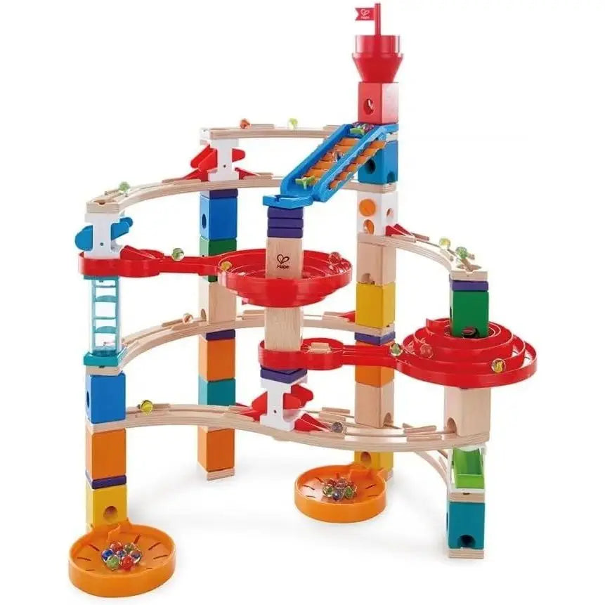 Quadrilla marble run twist and hot sale rail set