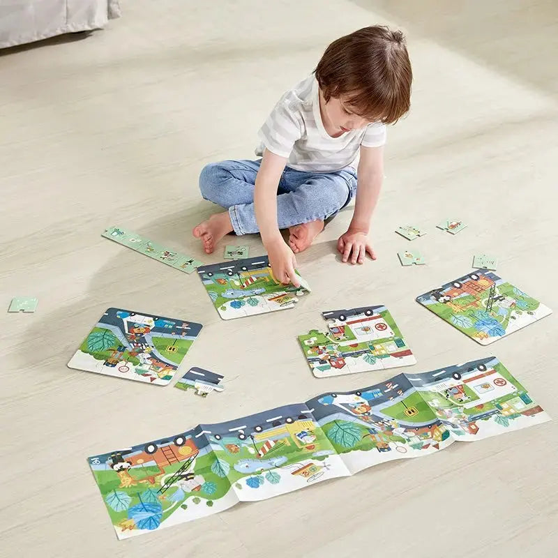 Hape Rescue Vehicles Puzzle