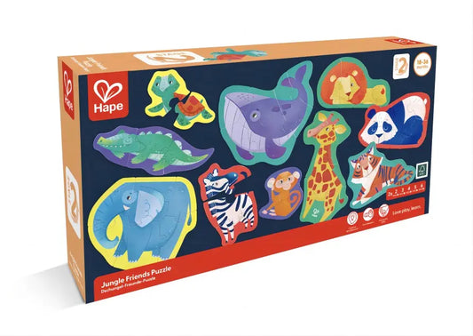 Hape Wild Animal  Puzzle Hape-Toy-Market