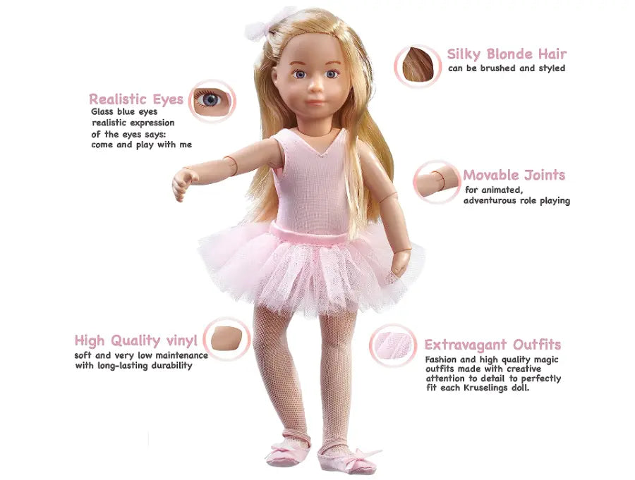 Kruselings Vera Ballet Lesson, 9 Inch Kruselings