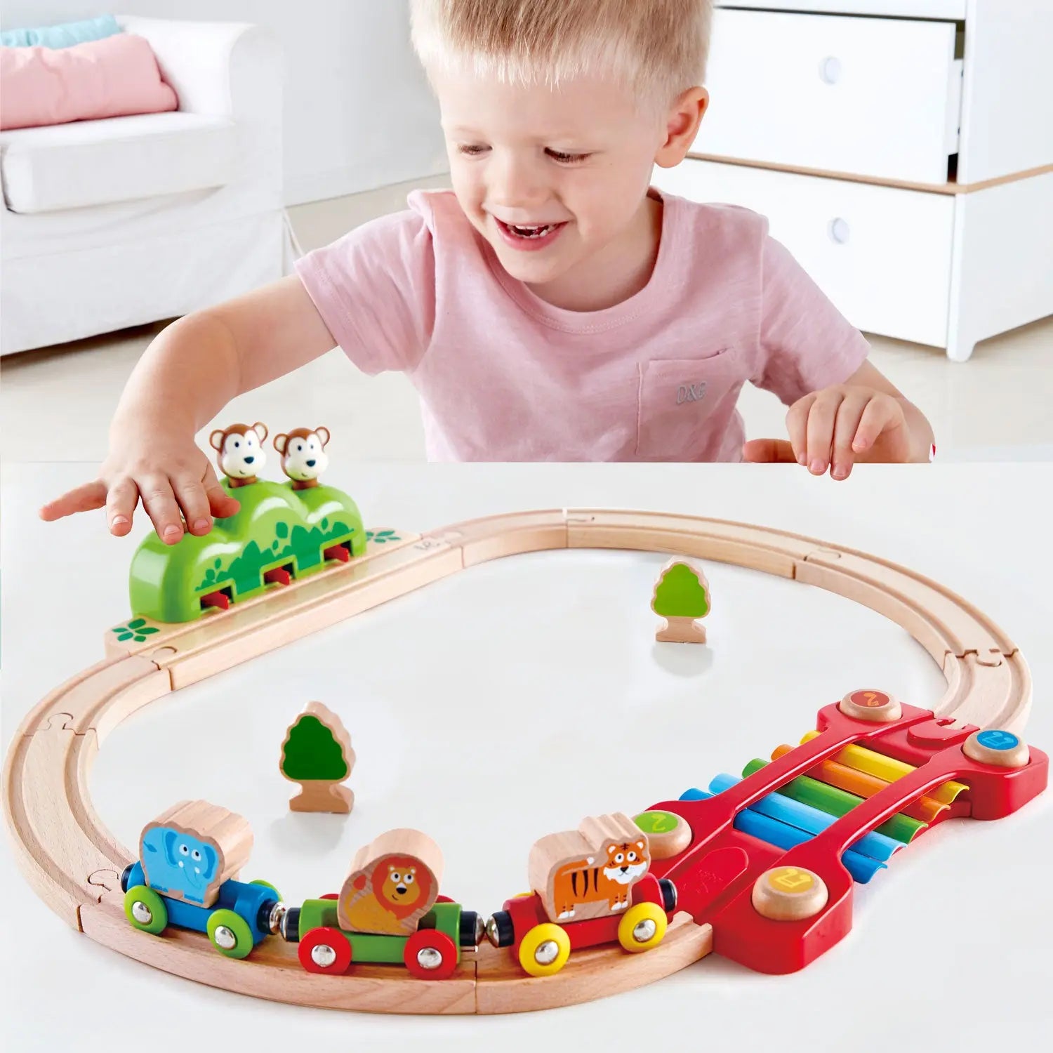 Music and Monkeys Railway Hape