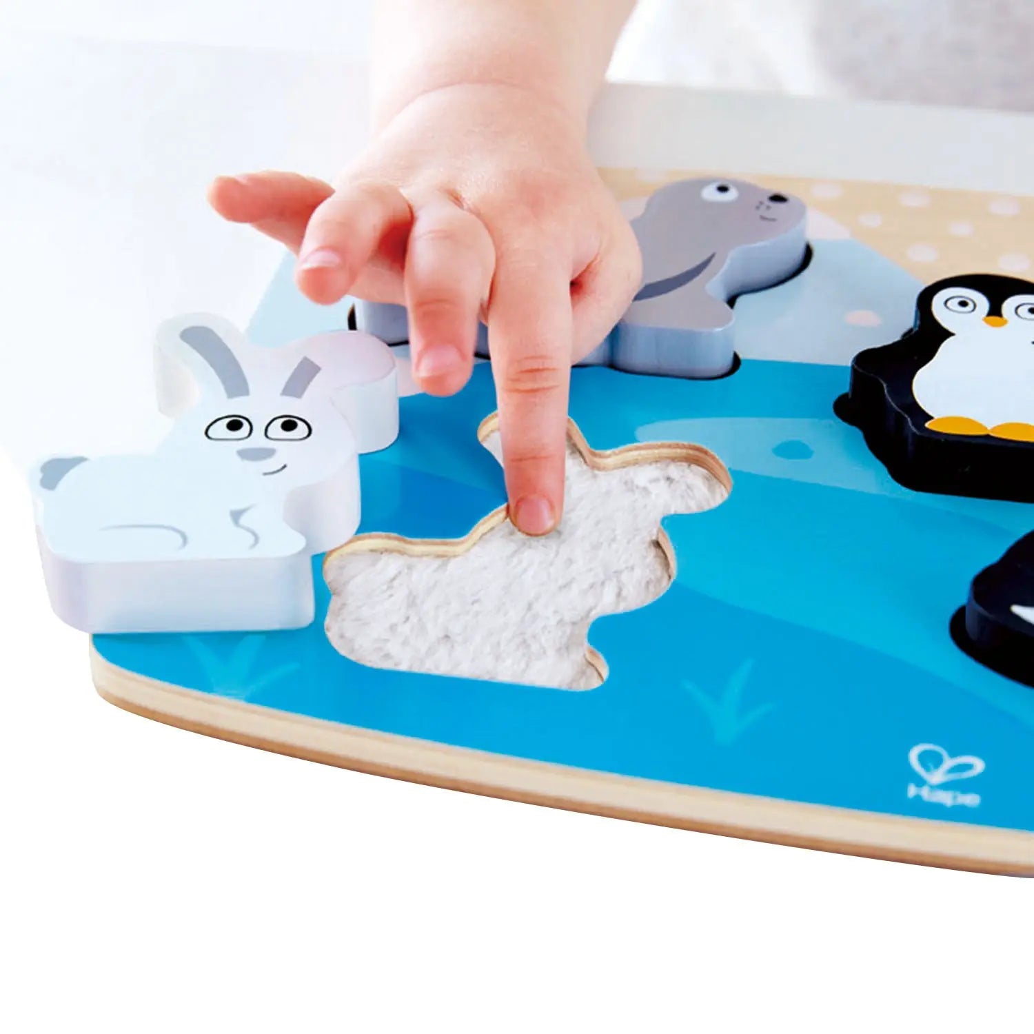 Polar Animal Tactile Puzzle Hape