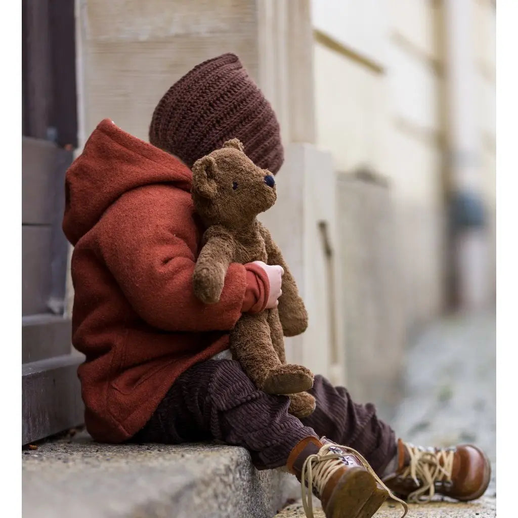 Senger Floppy Organic Cotton Brown Bear, Small 12" Senger