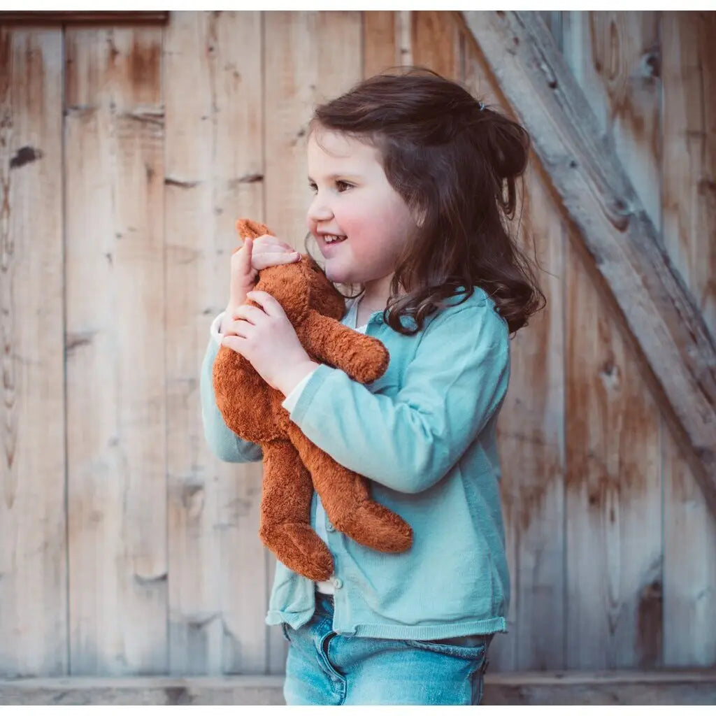 Senger Floppy Organic Cotton Squirrel, Small 12'' Senger