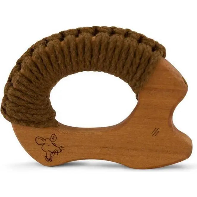 Senger Wooden Grasping Toy with Yarn - Hedgehog Senger