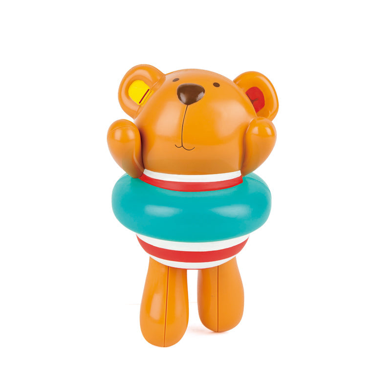 Swimmer Teddy Wind-Up Toy Hape