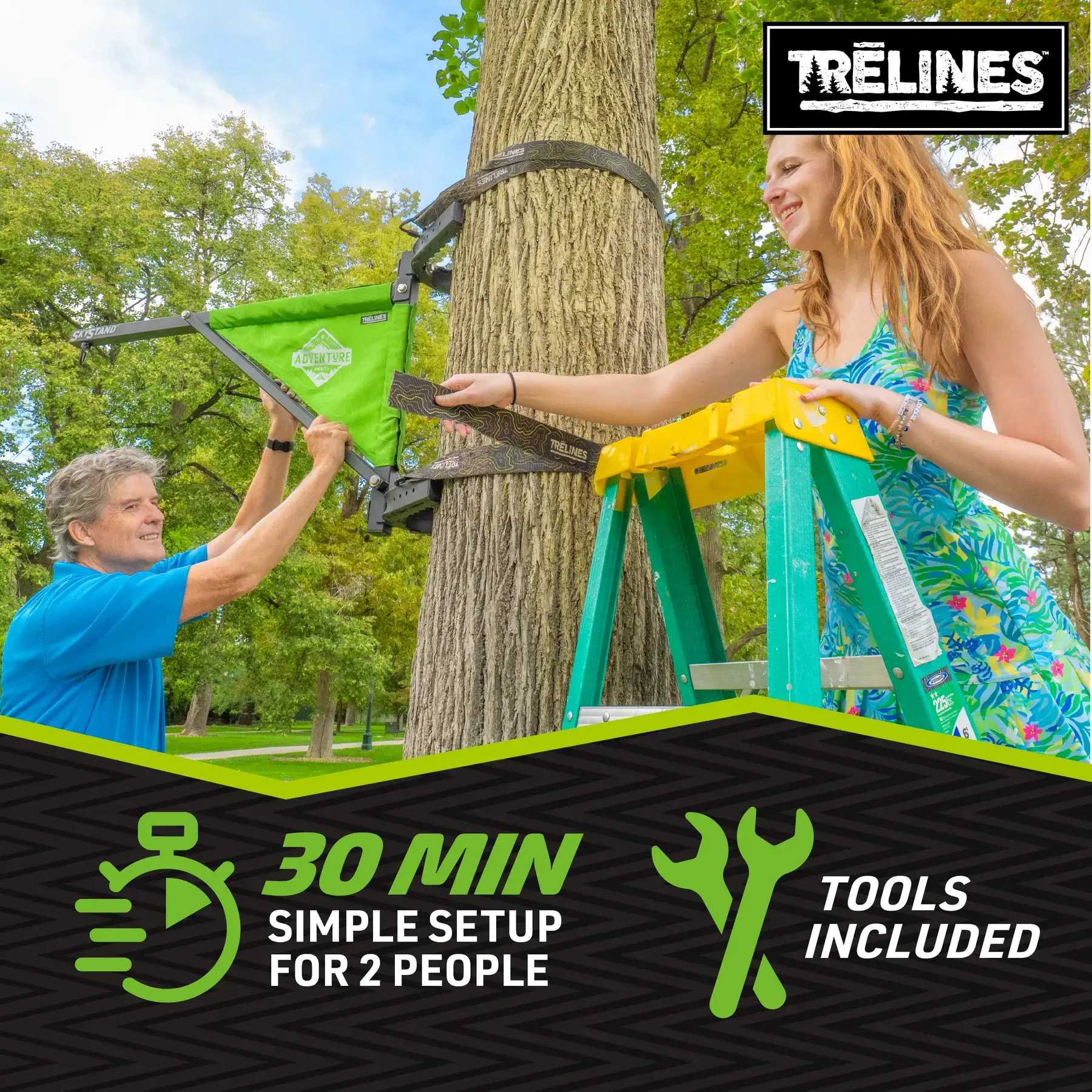 Trelines 40?ound Disc Dreamcatcher Swing, Holds Over 500+LB TRELINES