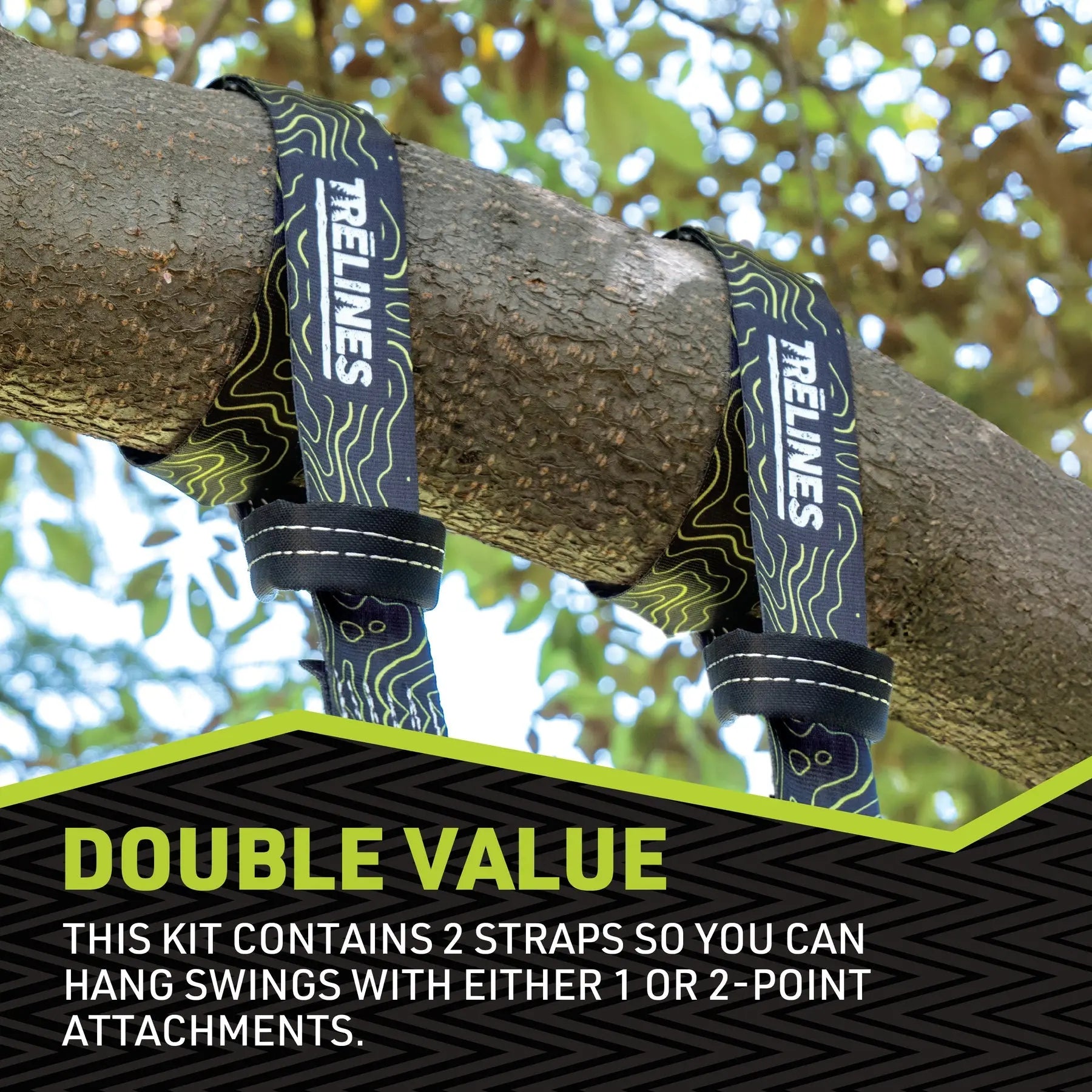Trelines TreSwing Strap Kit (Set of 2) TRELINES