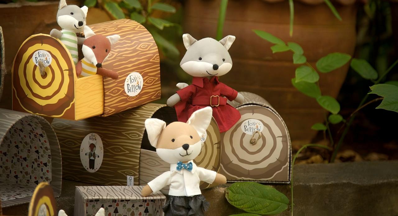 WELCOME TO<br>THE MAGICAL<br>WORLD OF<br>FOX BURROW