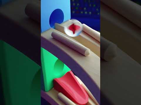 Hape Quadrilla Vertigo Wooden Marble Run Blocks