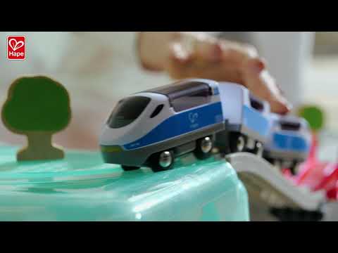 Hape City Railway and Train Bucket Set
