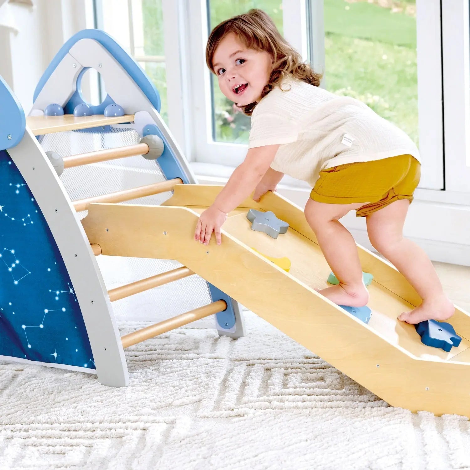 4-in-1 Climb 'n' Slide Gym Set Hape-Toy-Market