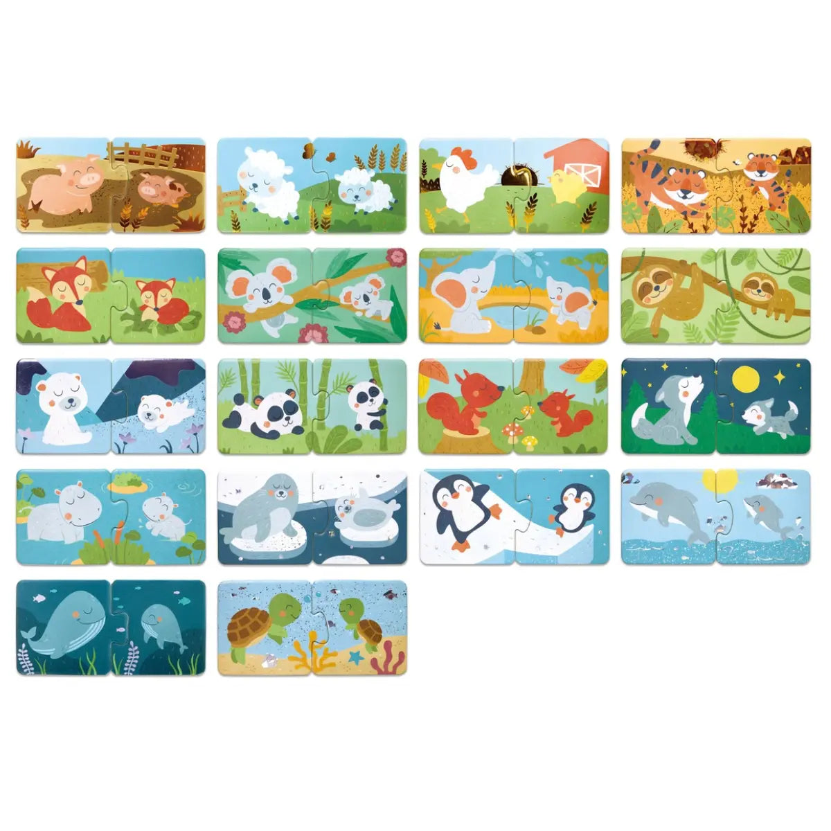 Animal Pairs Puzzles Hape-Toy-Market