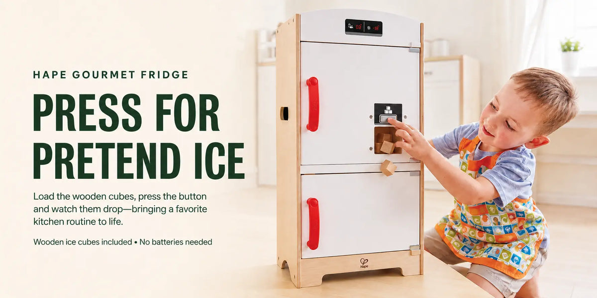 Hape Gourmet Kitchen Wooden Fridge