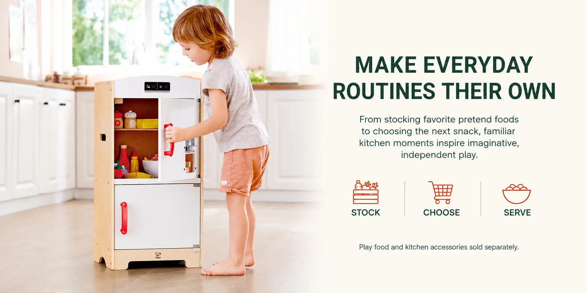 Hape Gourmet Kitchen Wooden Fridge