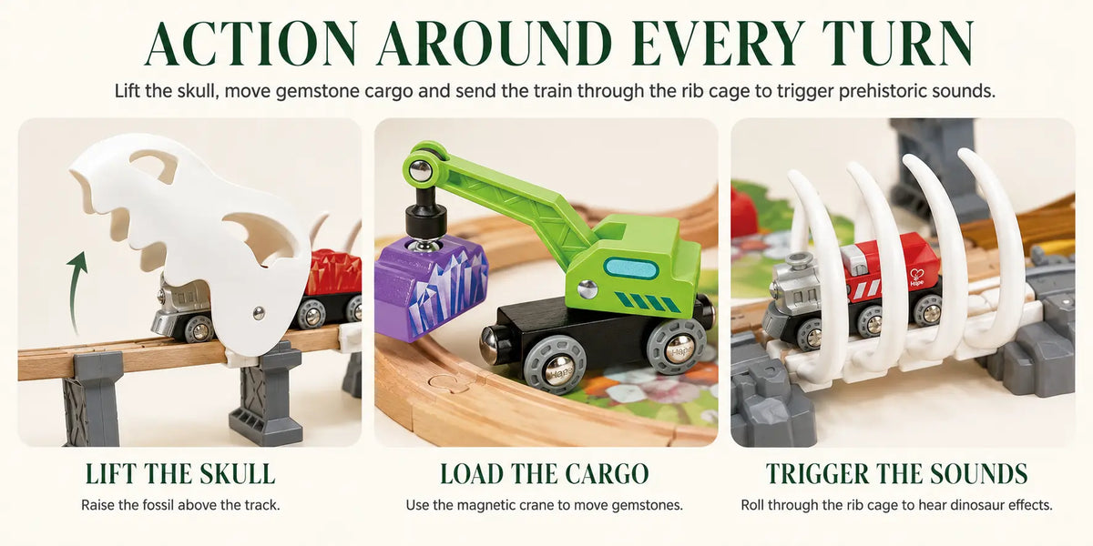 Hape Dinosaur Railway Adventure Set