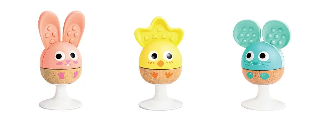 Cheery Critter Rattle Trio Hape-Toy-Market