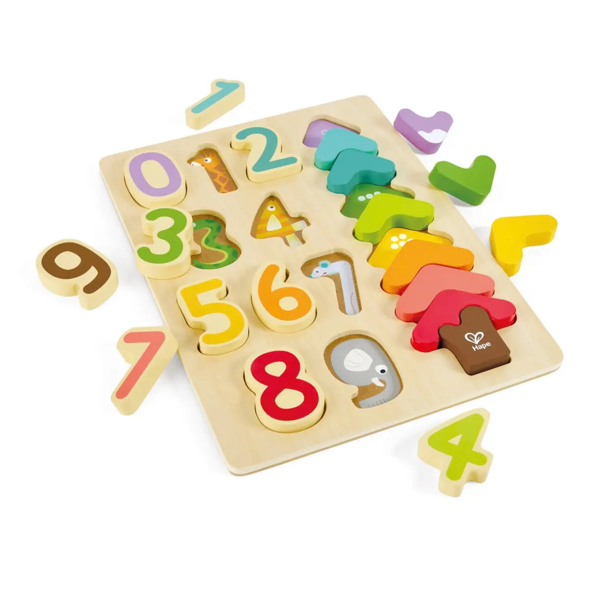 Color & Numbers Puzzle Hape-Toy-Market