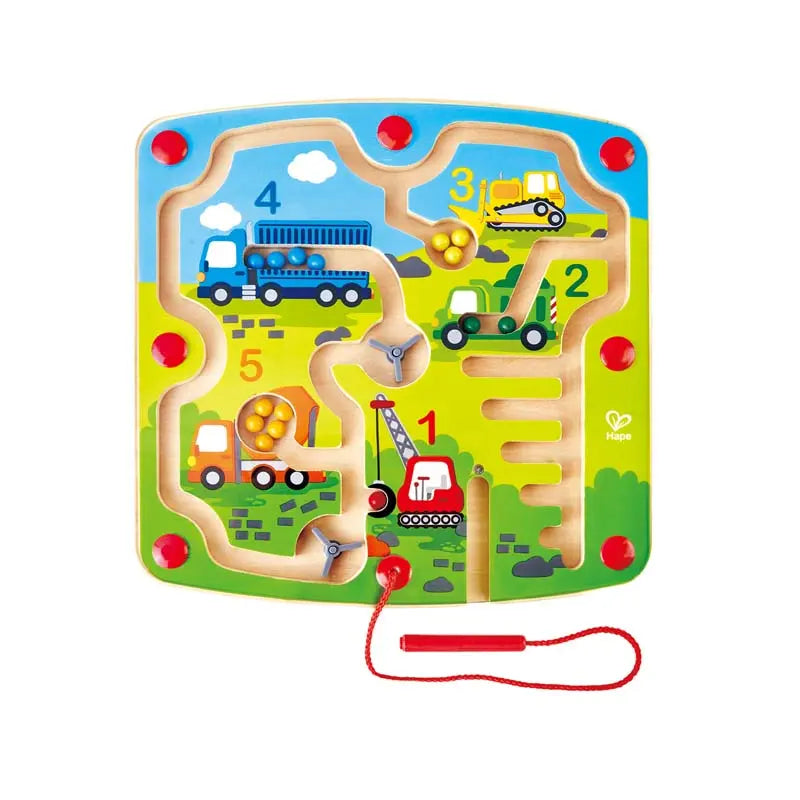 Construction & Number Maze Hape