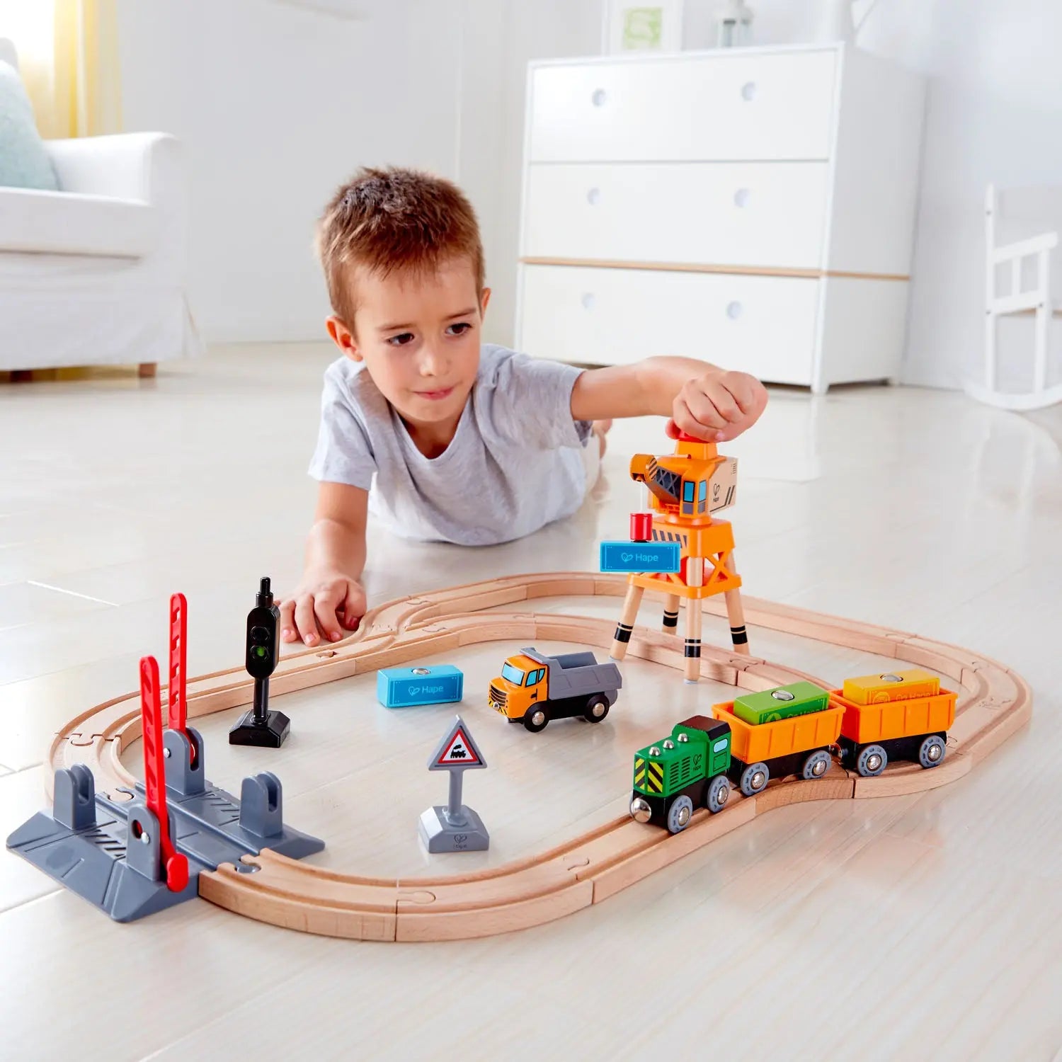 Crossing & Crane Set Hape