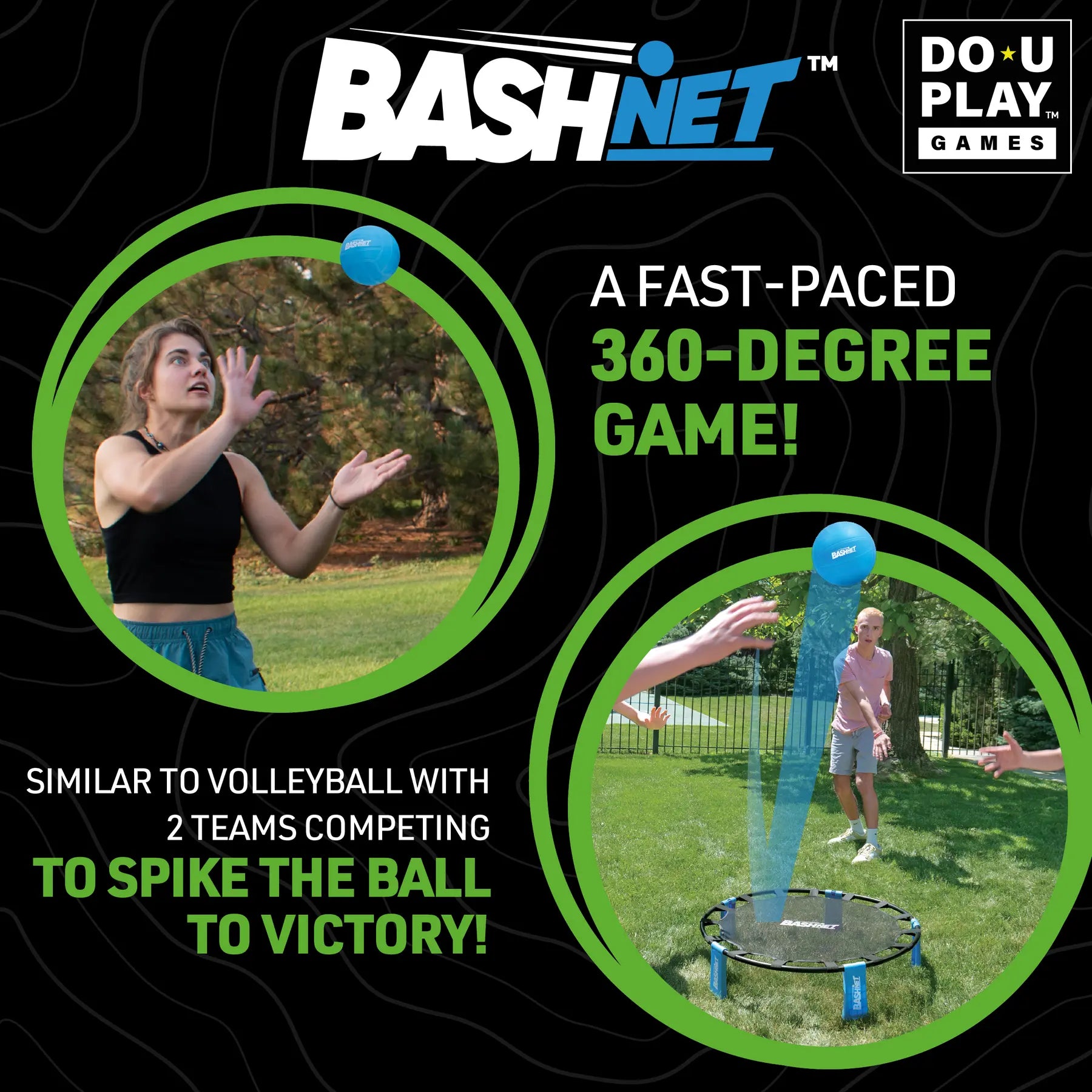 Do-U-Play™ Bash-Net Game Set DO-U-PLAY