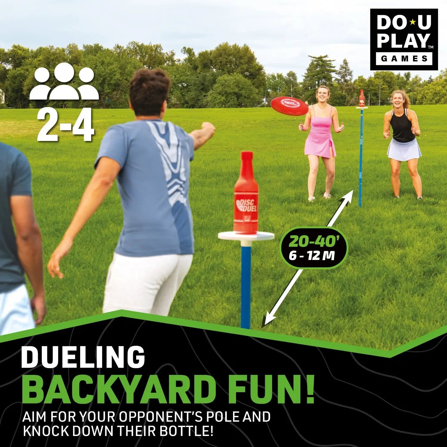 Do-U-Play™ Disc Duel Throwing Game DO-U-PLAY