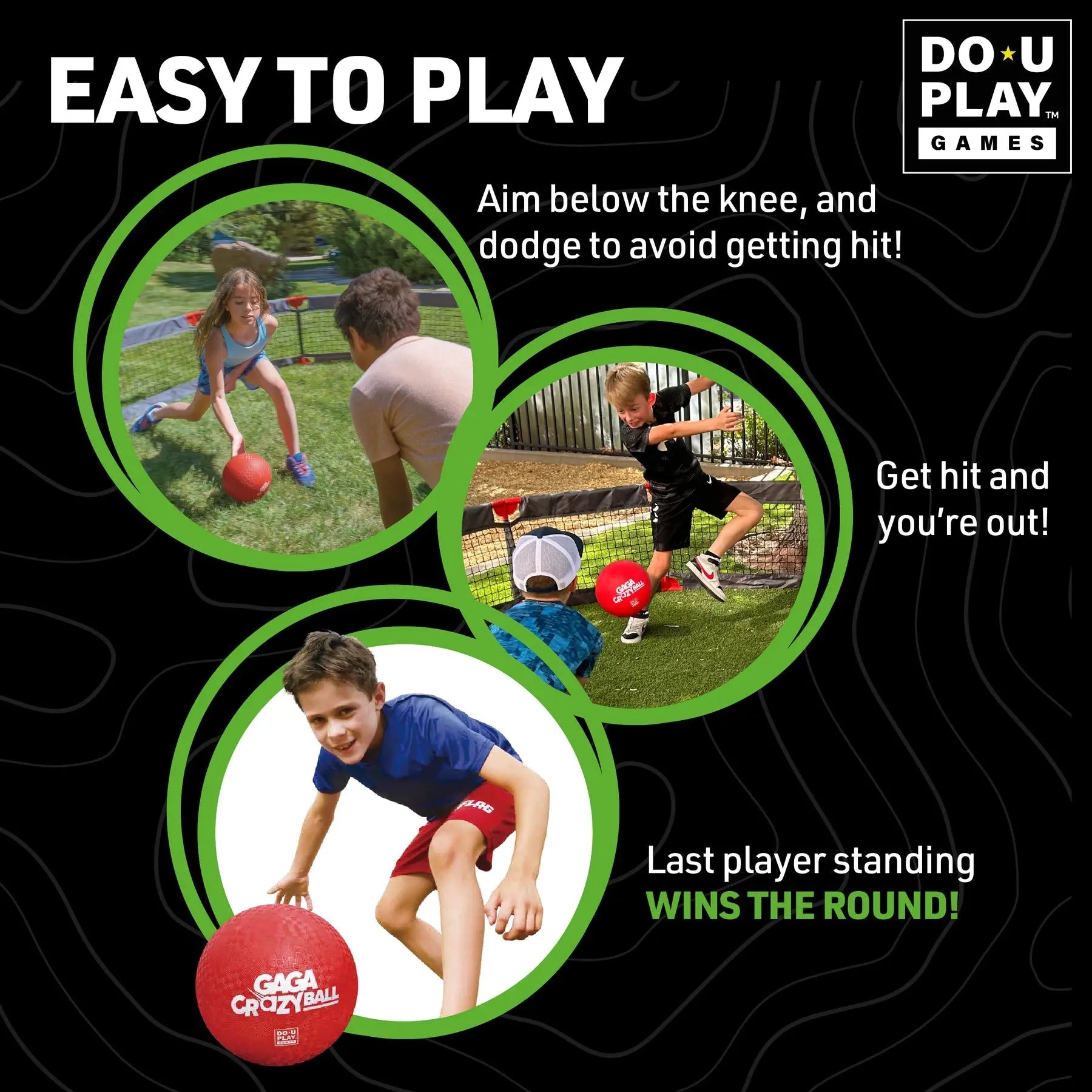 Do-U-Play™ GAGA CrazyBall Game Kit DO-U-PLAY