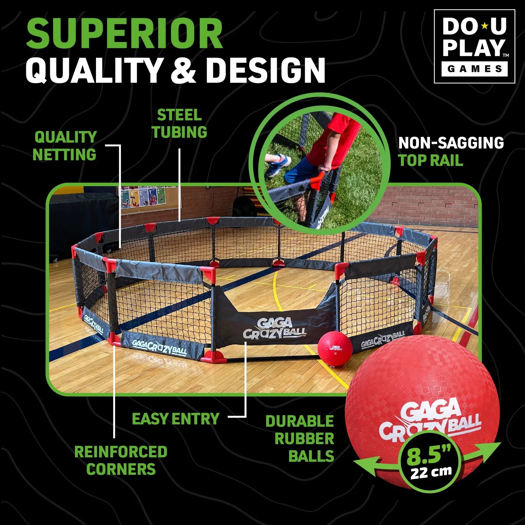 Do-U-Play™ GAGA CrazyBall Game Kit DO-U-PLAY