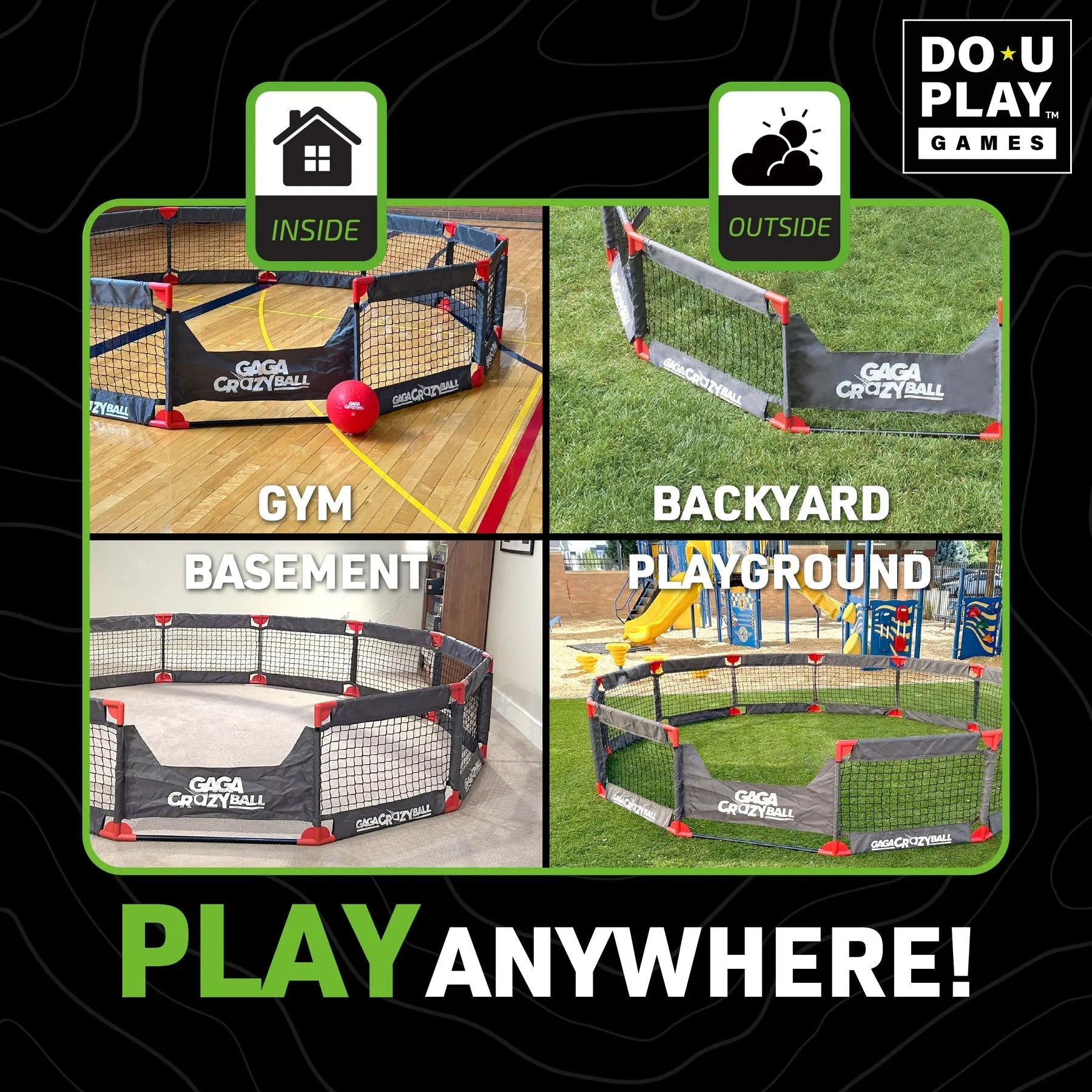 Do-U-Play™ GAGA CrazyBall Game Kit DO-U-PLAY