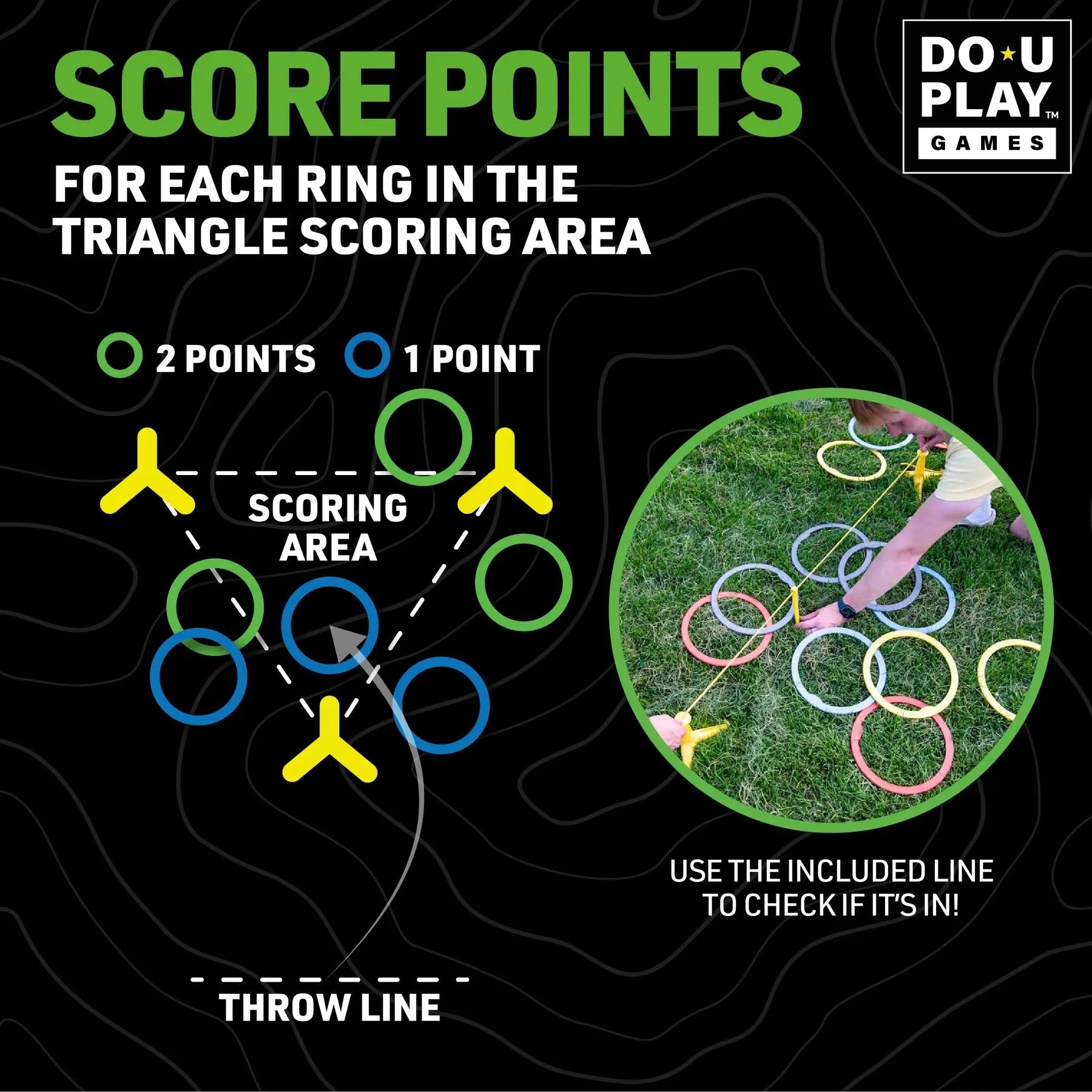 Do-U-Play™ Trigo Ring Toss DO-U-PLAY
