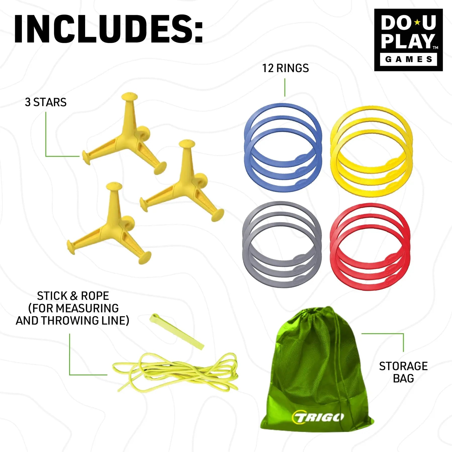 Do-U-Play™ Trigo Ring Toss DO-U-PLAY