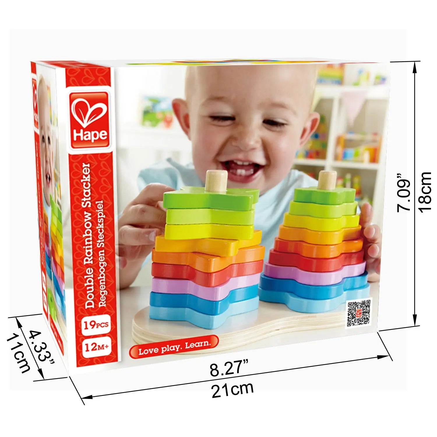 Double Rainbow Stacker Hape