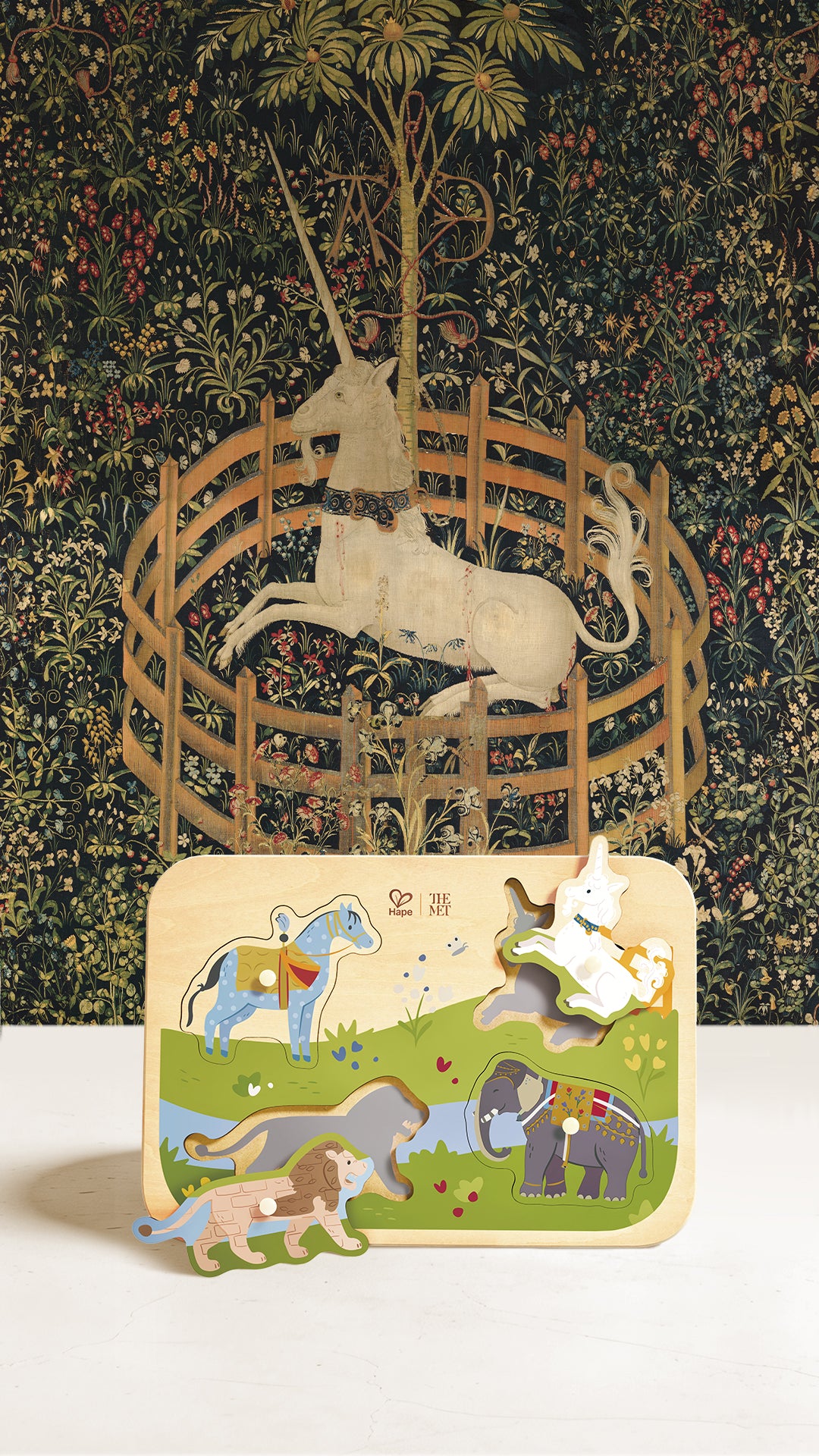 Majestic Animals Peg Puzzle