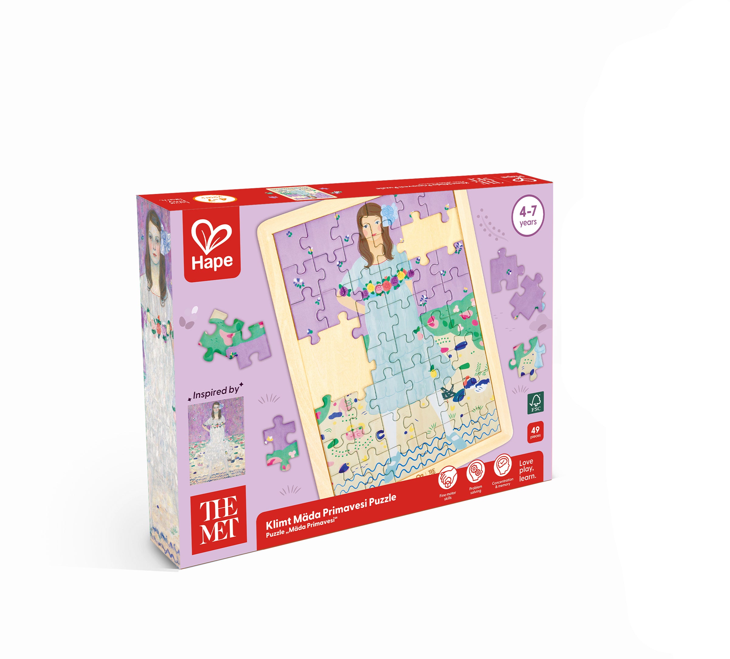 Klimt Mäda Primavesi Puzzle