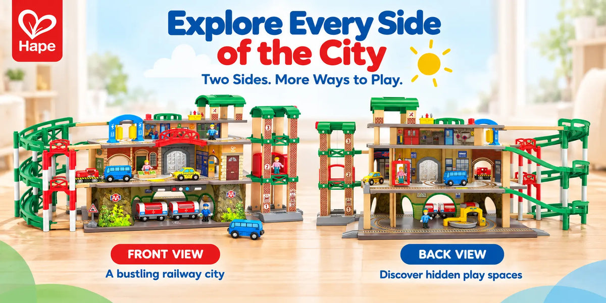 Multi-Level Railway City Set