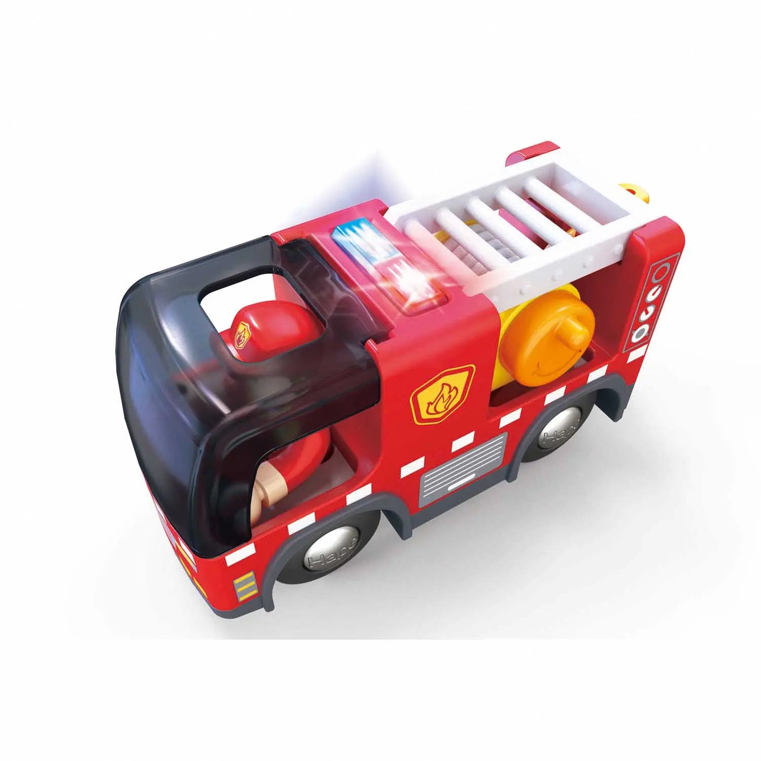 Fire Truck with Siren Hape