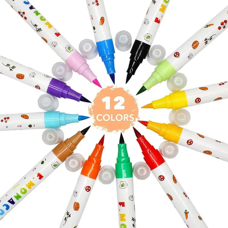 Flower Monaco Color Markers 12 colors FlowerMonaco