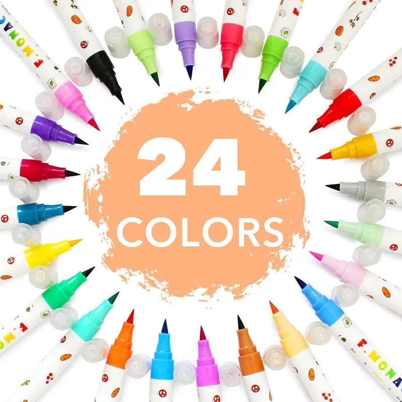 Flower Monaco Color Markers 24 colors FlowerMonaco