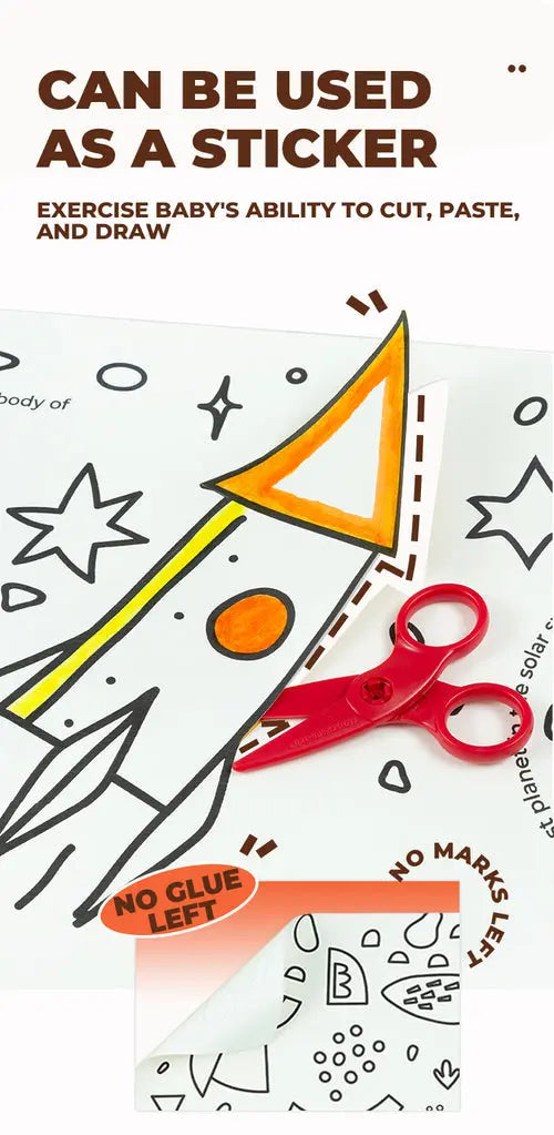 Flower Monaco Coloring Rolling ( Paper Only -No Crayon)- SPACE FlowerMonaco